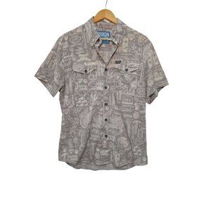 Dixxon Flannel Co Limited Edition Shirt Medium The Sampson Button Down Grey